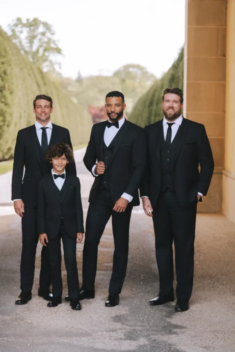 C101 - Black Wedding Collection Suit - Image 4