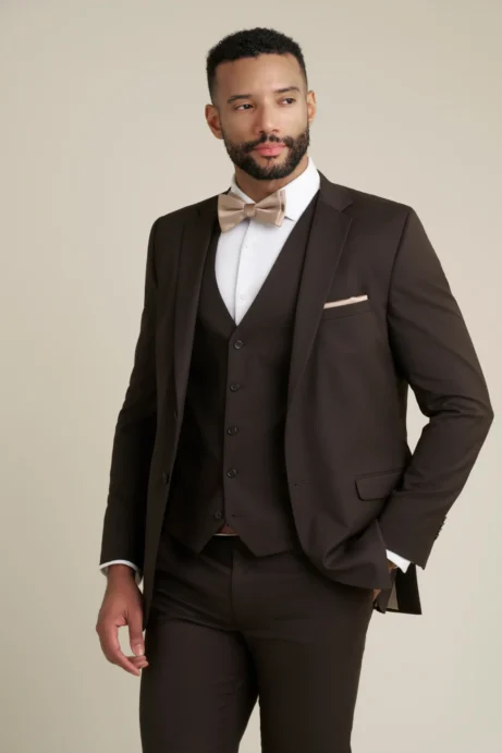 C101 - Brown Wedding Collection Suit