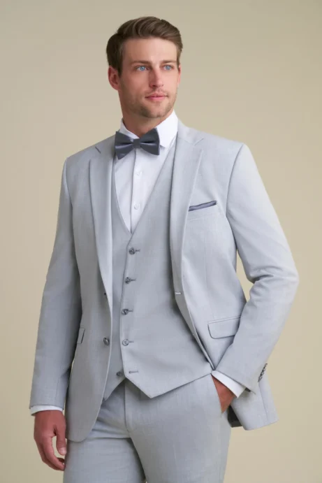 C101 - Light Grey Wedding Collection Suit