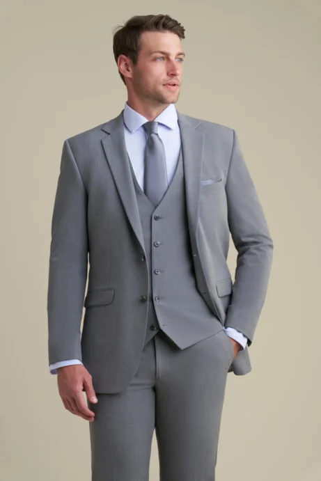 C101 - Medium Grey Wedding Collection Suit