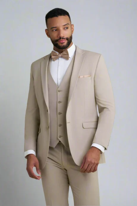 C101 - Tan Wedding Collection Suit